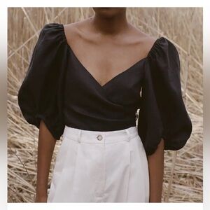 Shaina Mote Opal top black size M